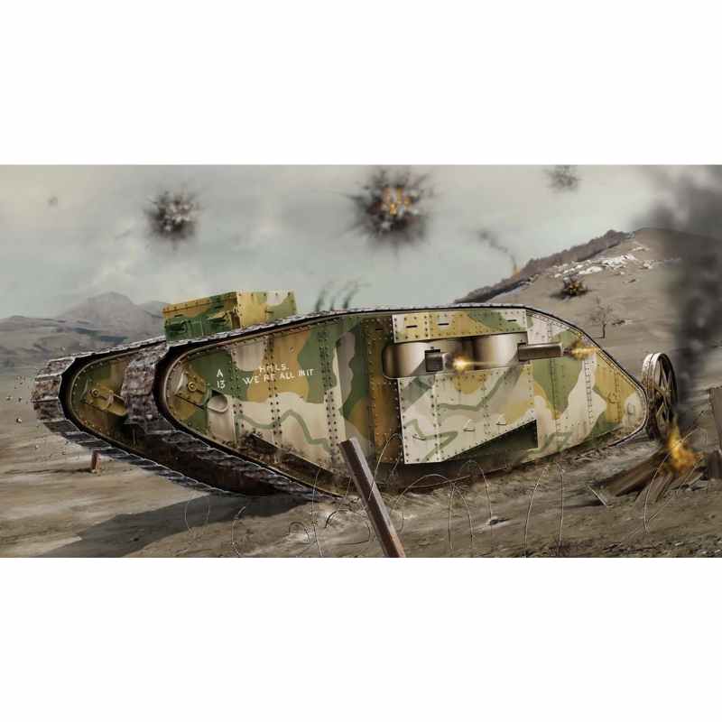 Airfix 1:72 A02337V WWI Female Tank